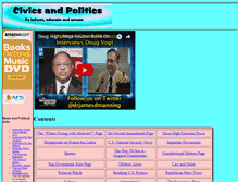 Tablet Screenshot of civicsandpolitics.com